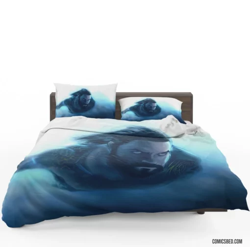 Aquaman Marvel Atlantean Hero Comic Bedding Set