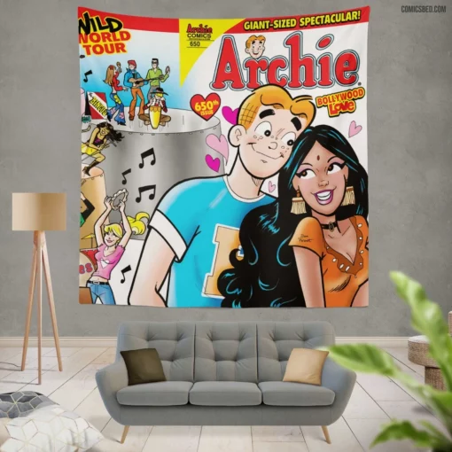 Archie Comics Andrews Riverdale Icon Wall Tapestry