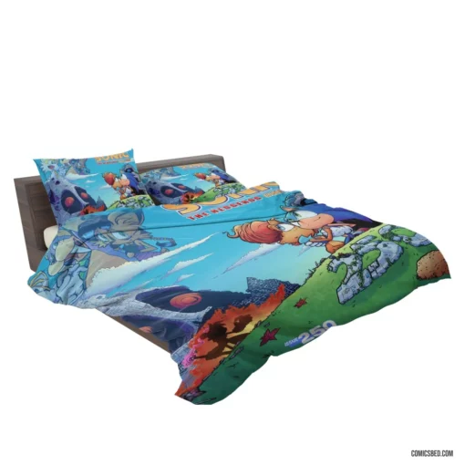 Archie Sonic Online Sonic Adventures Comic Bedding Set 2