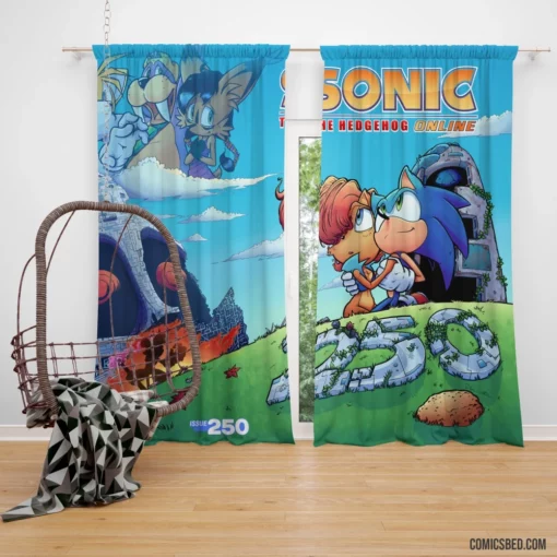 Archie Sonic Online Sonic Adventures Comic Curtain