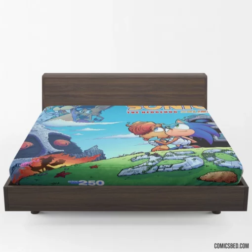 Archie Sonic Online Sonic Adventures Comic Fitted Sheet