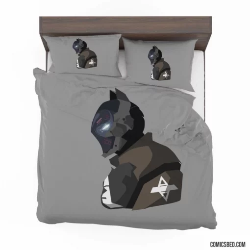 Arkham Knight Dark Gotham Enigma Comic Bedding Set 1