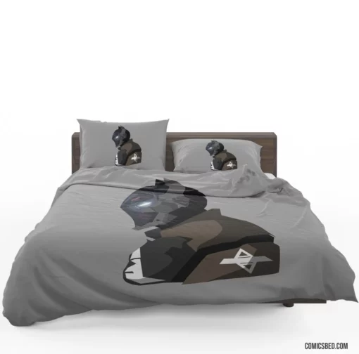 Arkham Knight Dark Gotham Enigma Comic Bedding Set