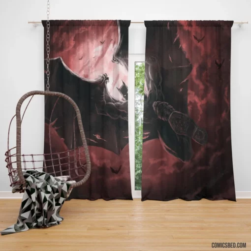 Arkham Redemption Batman Tale Comic Curtain