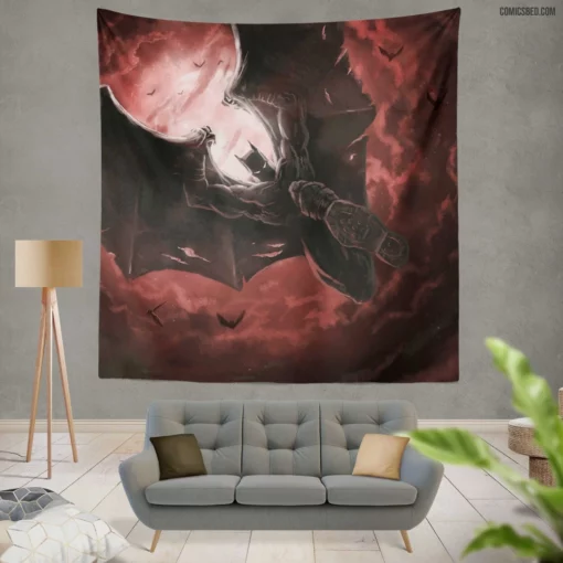 Arkham Redemption Batman Tale Comic Wall Tapestry