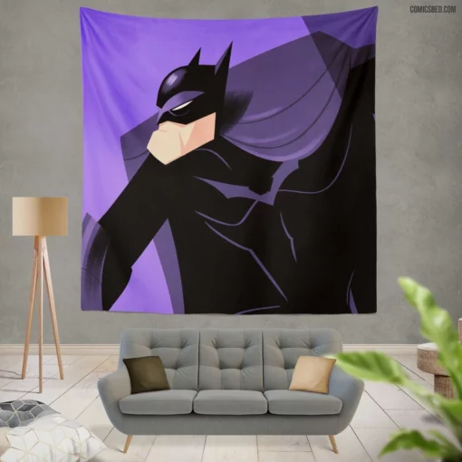 Arkham Vengeance The Batman Saga Comic Wall Tapestry