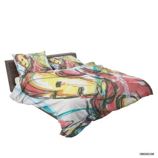 Armored Chronicles Marvel Iron Man Comic Bedding Set 2