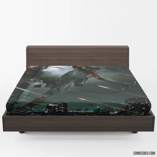 Arrow Chronicles DC Vigilante Archer Comic Fitted Sheet