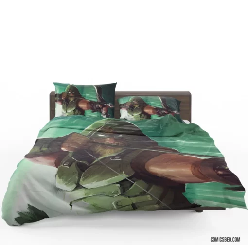 Arrow DC Vigilante Archer Comic Bedding Set