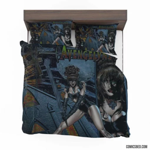 Avengelyne Divine Warrior Comic Bedding Set 1