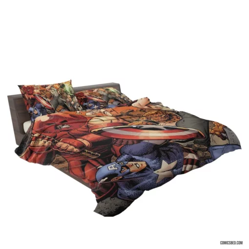 Avengers Assembled Battle Royale Comic Bedding Set 2