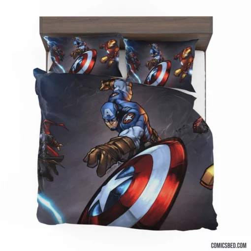 Avengers Earth Mightiest Heroes Comic Bedding Set 1