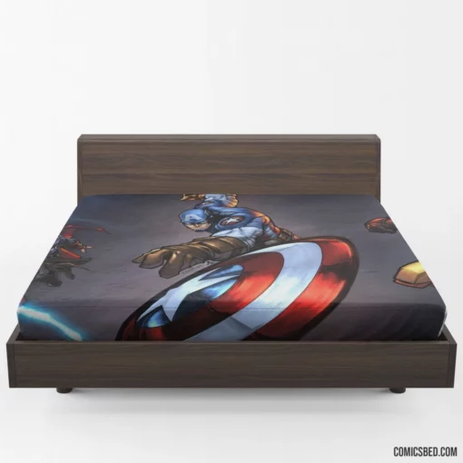 Avengers Earth Mightiest Heroes Comic Fitted Sheet