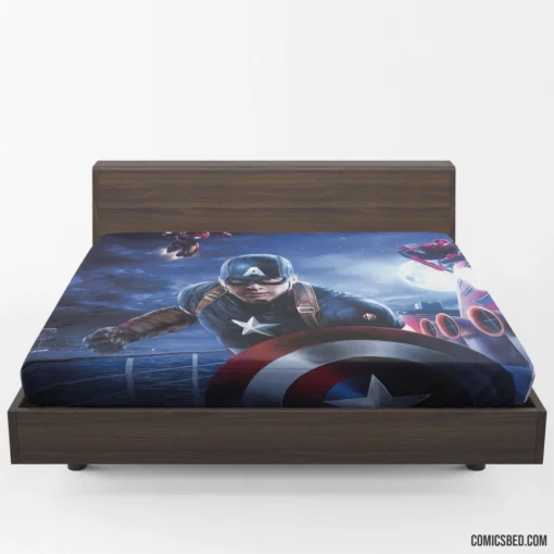 Avengers Marvel Superhero Team Comic Fitted Sheet