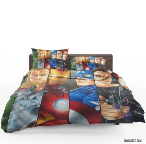 Avengers The Avengers Earth Mightiest Heroes Comic Bedding Set