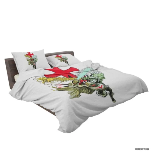 Azrael Avenging Angel Quest Comic Bedding Set 2