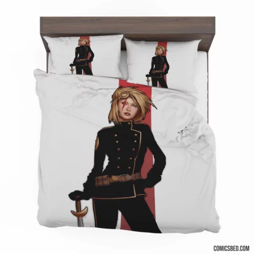 Ballistic Cybernetic Combat Comic Bedding Set 1