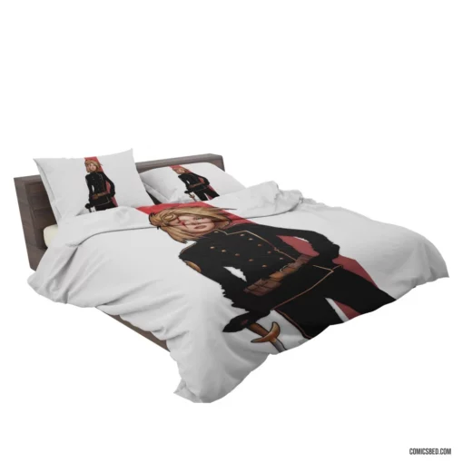 Ballistic Cybernetic Combat Comic Bedding Set 2