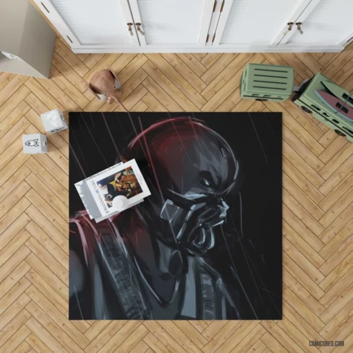 Bane DC Unyielding Adversary Comic Rug