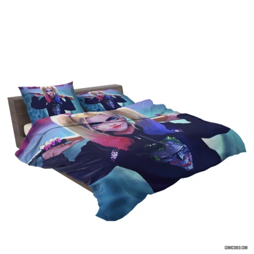 Baseball Bat Jester DC Harley Quinn Comic Bedding Set 2