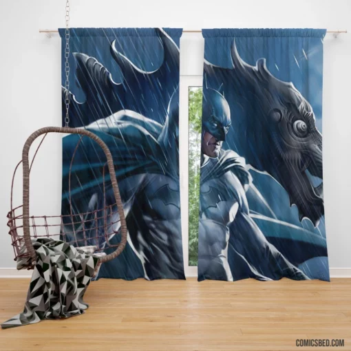 Bat Signals Chronicles of the Dark Knight Comic Curtain