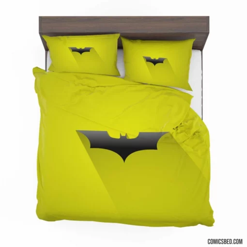 BatT Logo DC Caped Crusader Comic Bedding Set 1