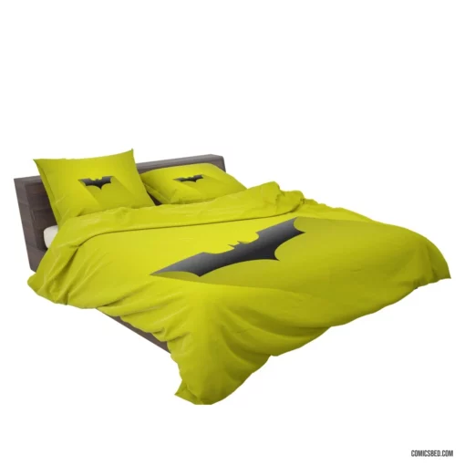 BatT Logo DC Caped Crusader Comic Bedding Set 2