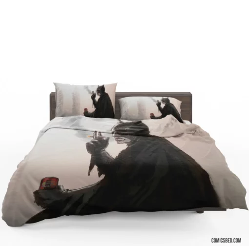 BatTech Unleashed WayneTech Presents Comic Bedding Set