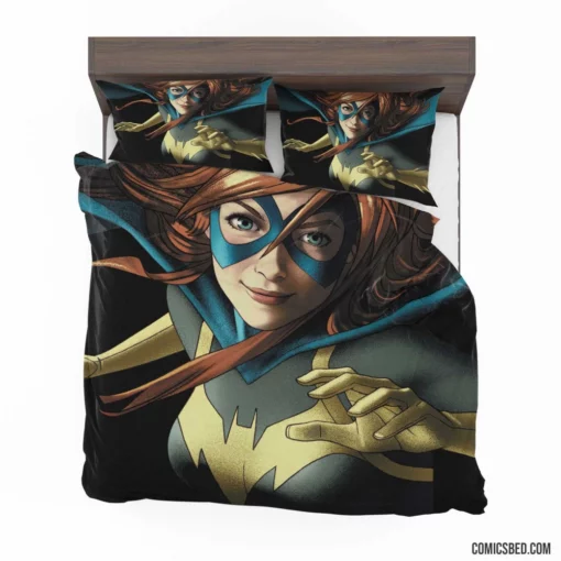 Batgirl Aqua Eyes DC Heroine Comic Bedding Set 1