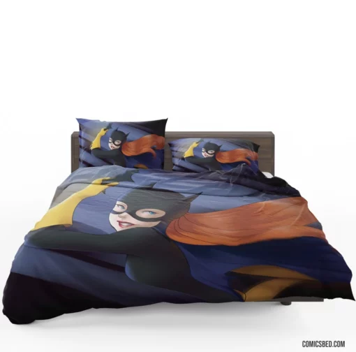 Batgirl DC Bright-Haired Heroine Comic Bedding Set