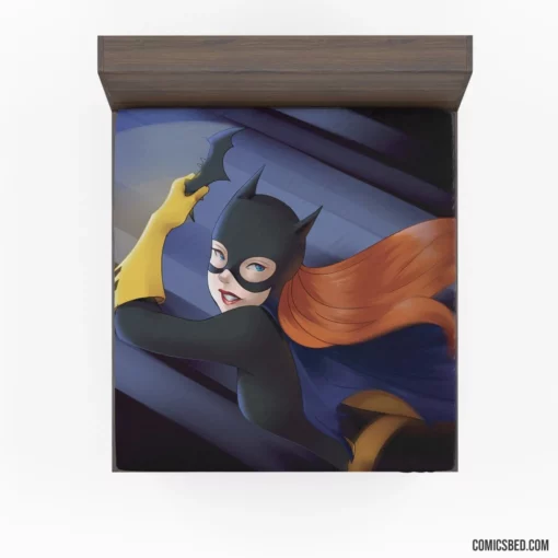 Batgirl DC Bright-Haired Heroine Comic Fitted Sheet 1