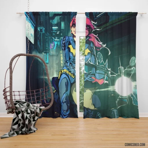 Batgirl DC Courageous Guardian Comic Curtain