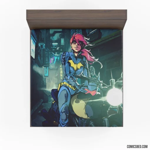 Batgirl DC Courageous Guardian Comic Fitted Sheet 1