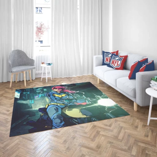 Batgirl DC Courageous Guardian Comic Rug 2