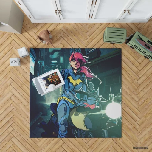 Batgirl DC Courageous Guardian Comic Rug