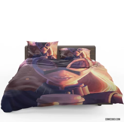 Batgirl DC Courageous Heroine Comic Bedding Set