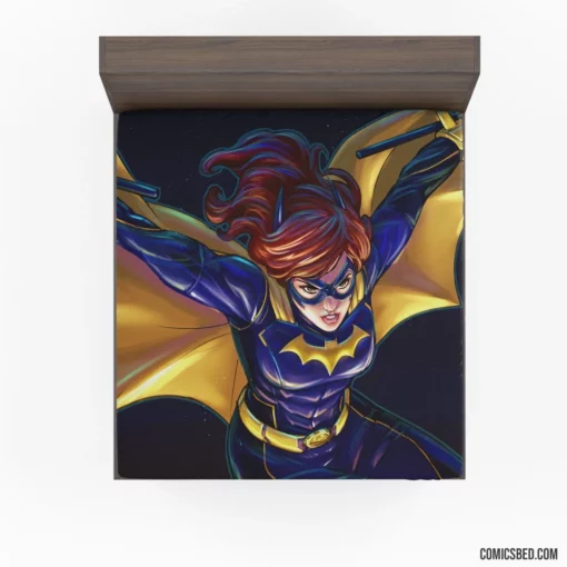 Batgirl DC Daring Defender Comic Fitted Sheet 1