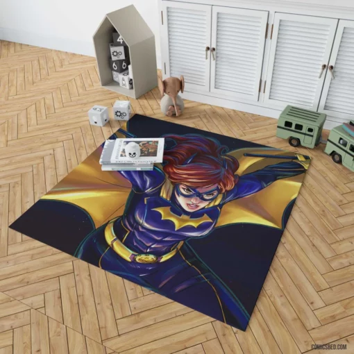 Batgirl DC Daring Defender Comic Rug 1