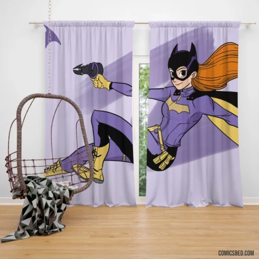 Batgirl DC Dynamic Heroine Comic Curtain