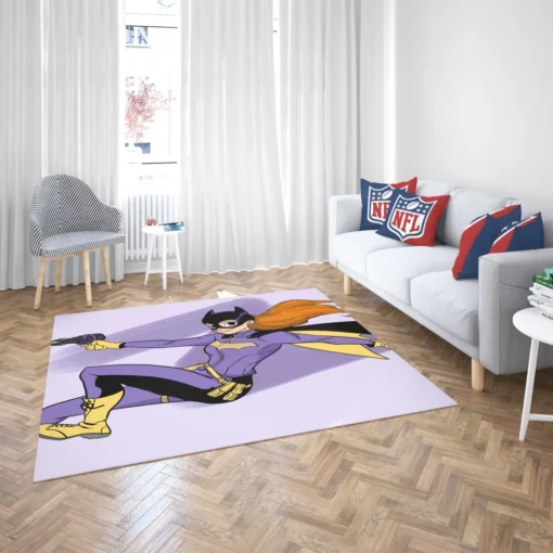 Batgirl DC Dynamic Heroine Comic Rug 2