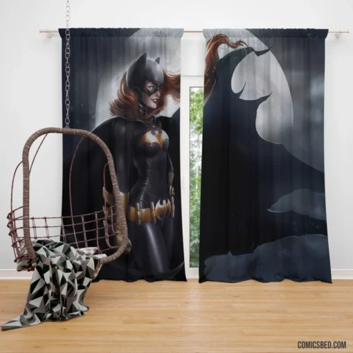 Batgirl DC Empowered Heroine Comic Curtain