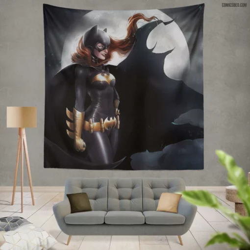 Batgirl DC Empowered Heroine Comic Wall Tapestry