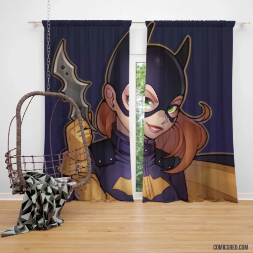 Batgirl DC Empowering Avenger Comic Curtain