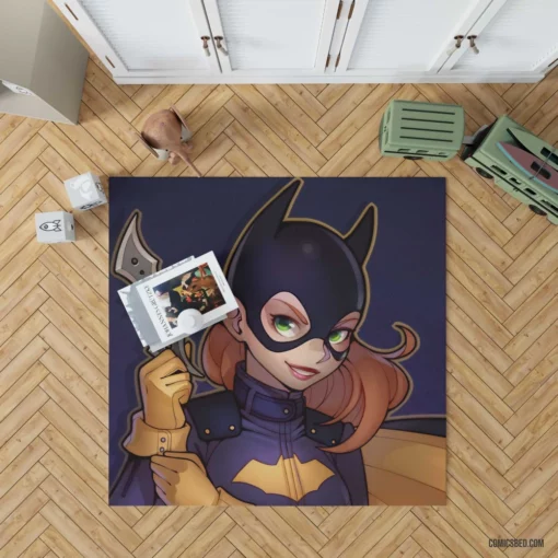 Batgirl DC Empowering Avenger Comic Rug