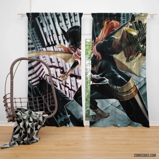 Batgirl DC Fearless Protector Comic Curtain