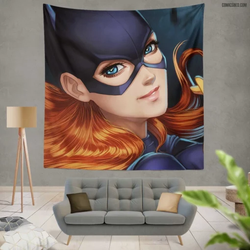 Batgirl DC Heroic Oracle Comic Wall Tapestry