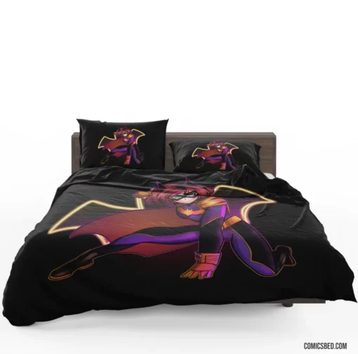 Batgirl DC Heroic Vigilante Comic Bedding Set