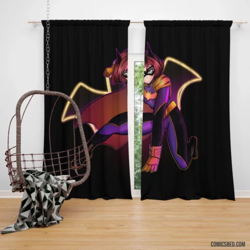 Batgirl DC Heroic Vigilante Comic Curtain