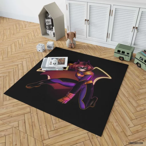 Batgirl DC Heroic Vigilante Comic Rug 1