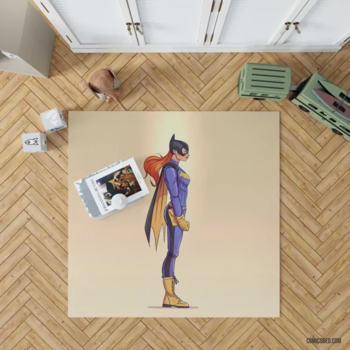 Batgirl DC Heroine Comic Rug